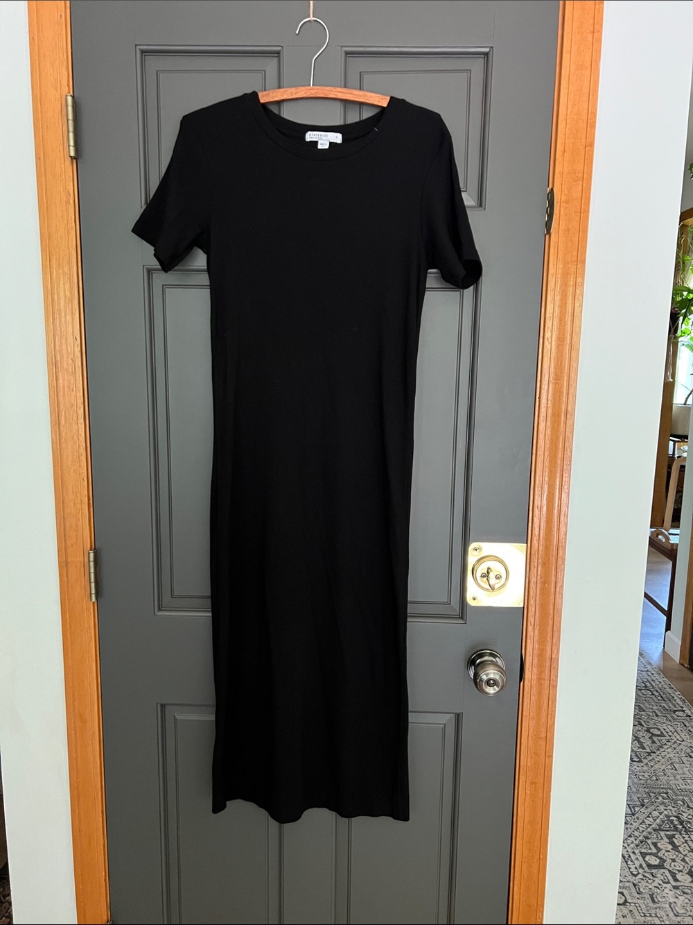 Black T-shirt Dress Small Sateside